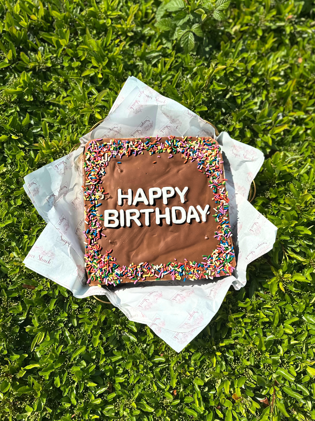 Happy Birthday Celebration Slab