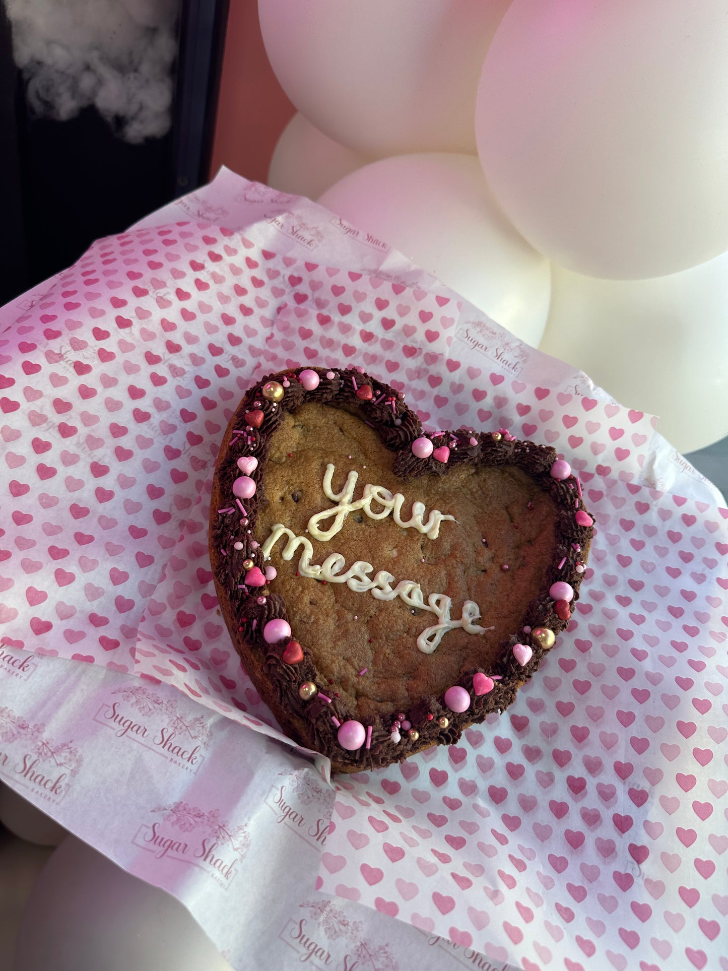 Personalised Heart Cookie *PRE ORDER*
