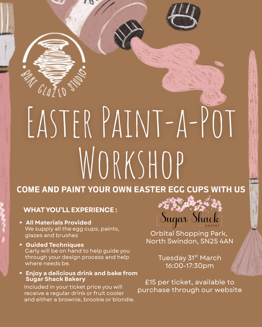 Easter: Paint Your Own Egg Cup Workshop 31/03/26