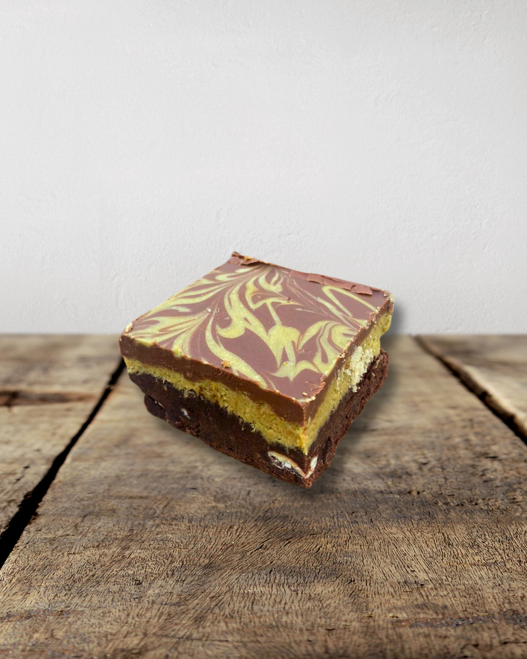 Viral Dubai Pistachio Brownie Slice