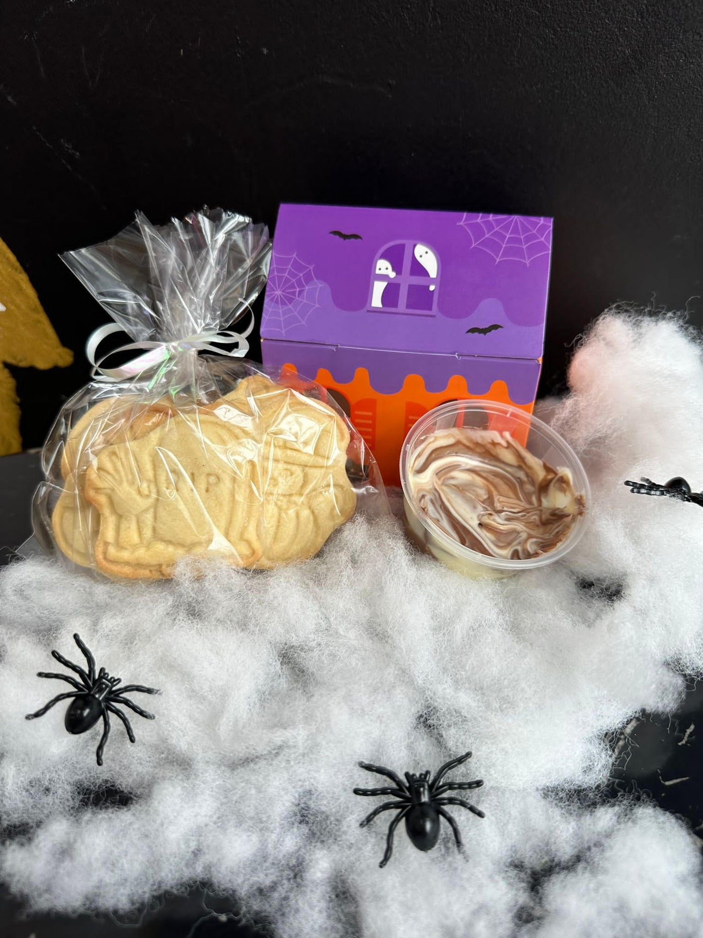 Spooky Biscuit Dipping Box